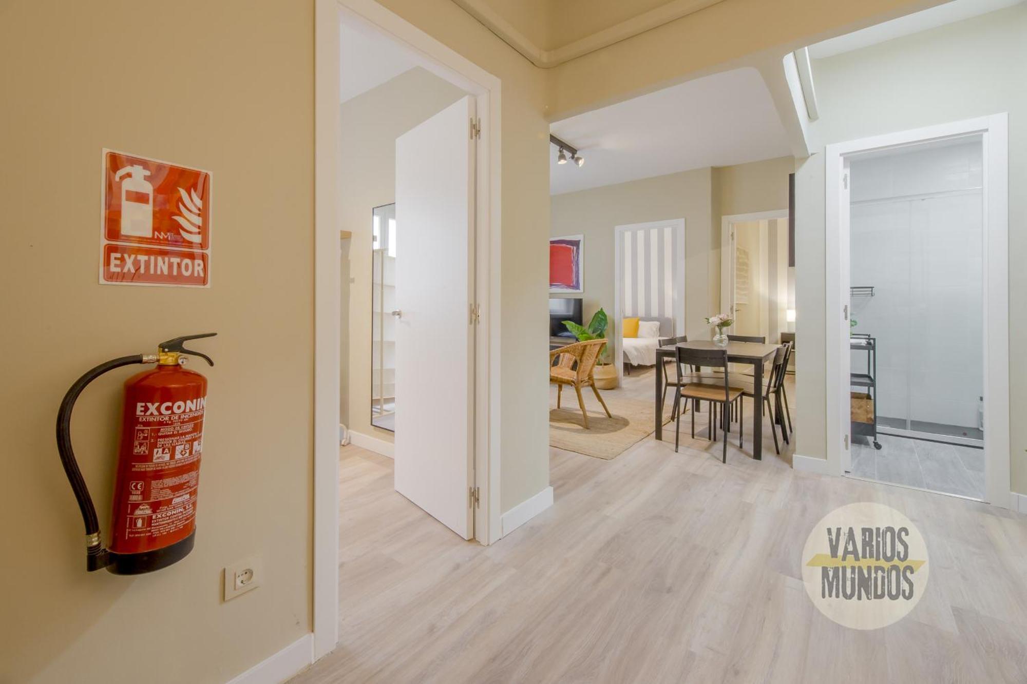 Practico Apt 7Pax En Calle Santa Ana Centro De 马德里 外观 照片