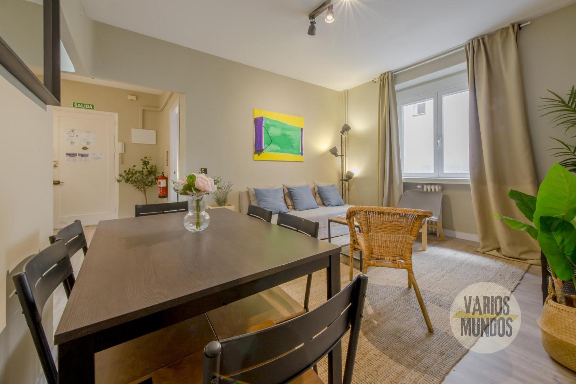 Practico Apt 7Pax En Calle Santa Ana Centro De 马德里 外观 照片