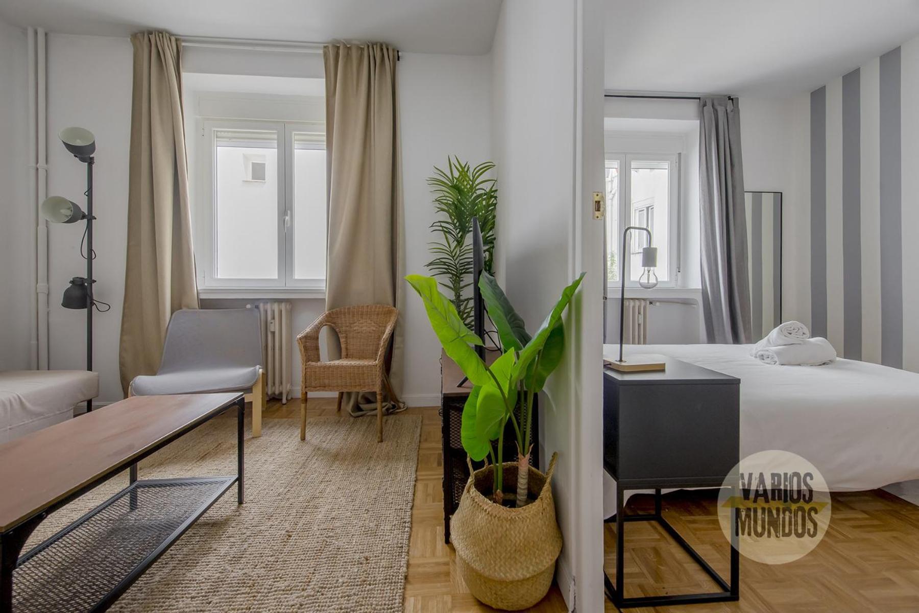 Practico Apt 7Pax En Calle Santa Ana Centro De 马德里 外观 照片