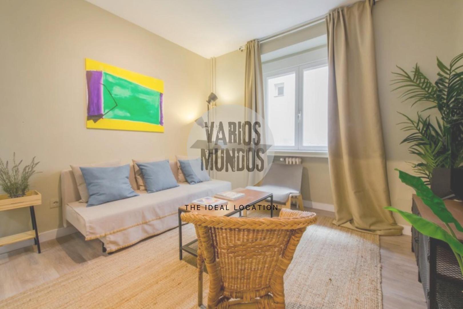 Practico Apt 7Pax En Calle Santa Ana Centro De 马德里 外观 照片