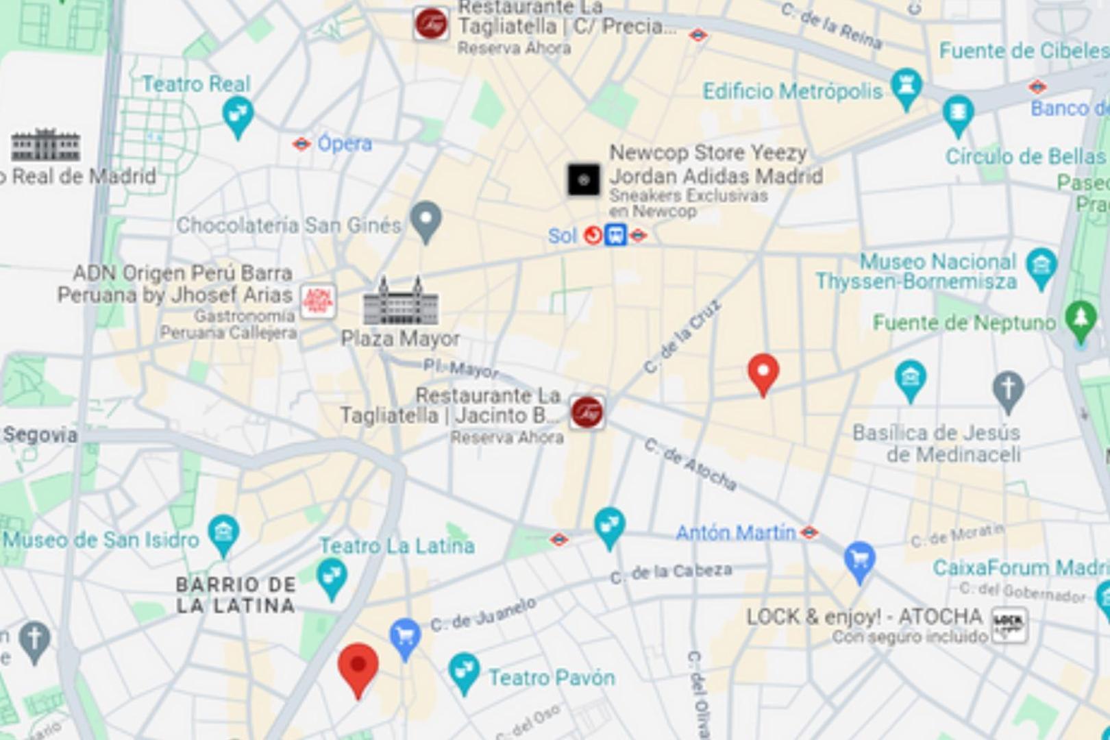 Practico Apt 7Pax En Calle Santa Ana Centro De 马德里 外观 照片